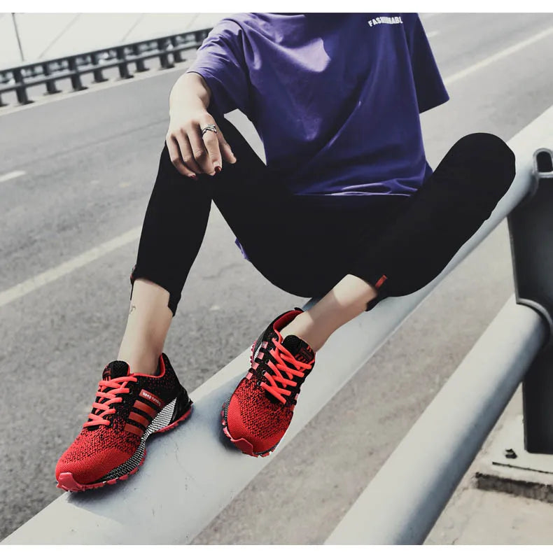 Shoes for Men Sneakers Fashion Running Sports Shoes Breathable Non-slip Walking Jogging Gym Shoes Women Casual Loafers Unisex