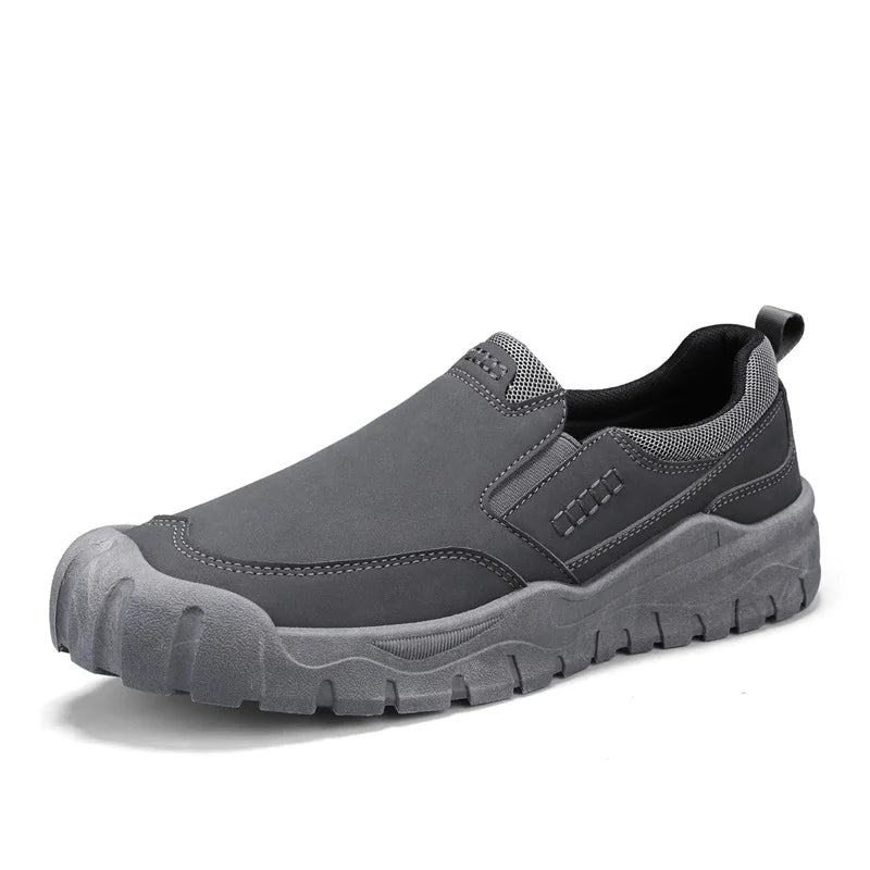 Men's shoes for work, leisure, and outdoor activities in spring and autumn, convenient to step on, suitable for sports and work