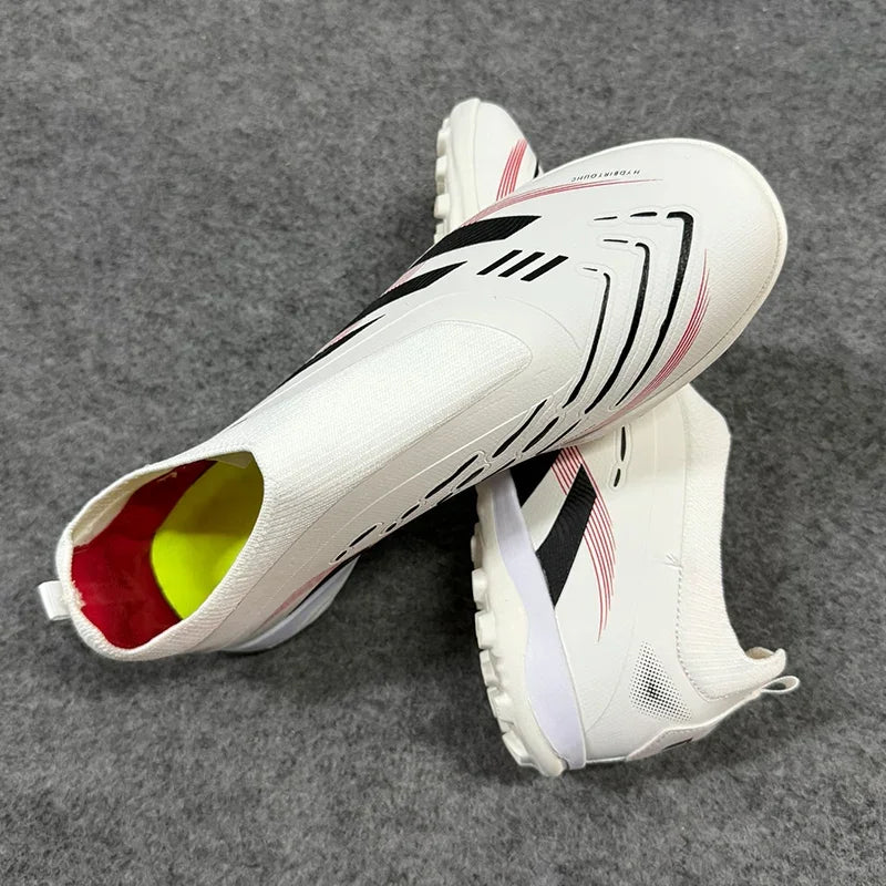 Man Soccer Shoes Original Football Boots for Men Studded Society Turf Indoor Training Cleats Non Slip Ultralight Kids Sneakers
