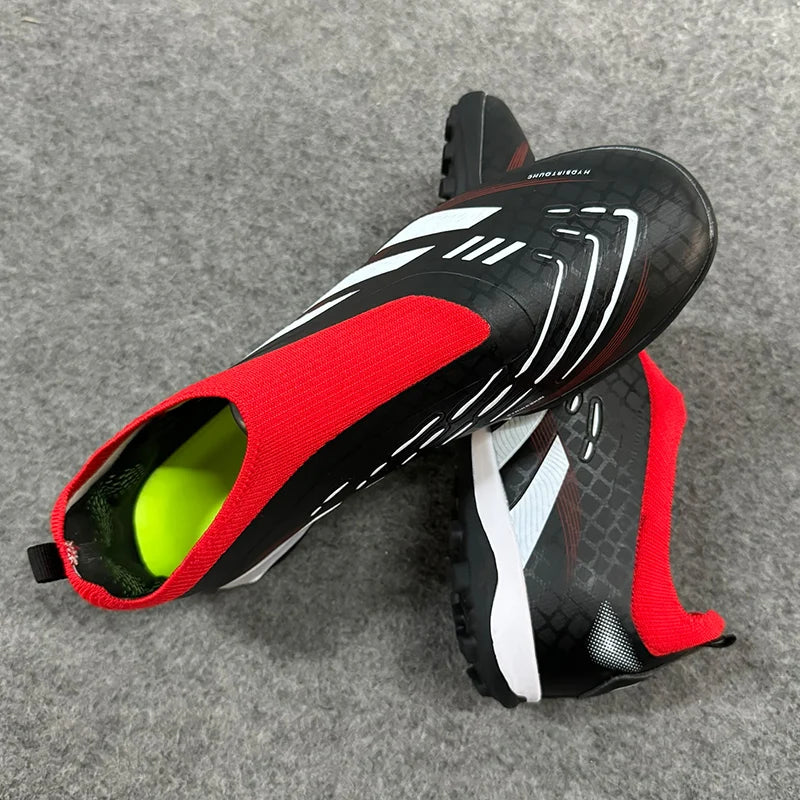 Man Soccer Shoes Original Football Boots for Men Studded Society Turf Indoor Training Cleats Non Slip Ultralight Kids Sneakers