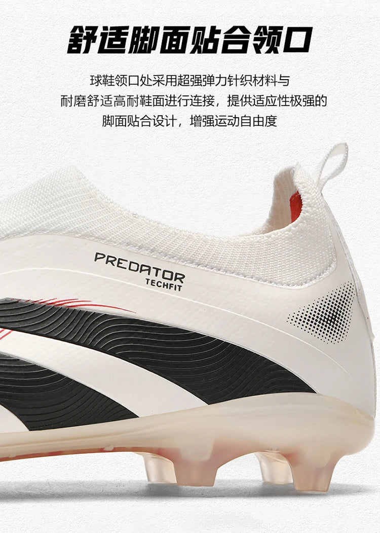 Man Soccer Shoes Original Football Boots for Men Studded Society Turf Indoor Training Cleats Non Slip Ultralight Kids Sneakers