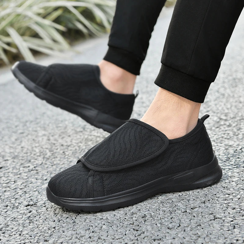 Diabetic Shoes Medical For Man Ladies Wide Fat Foot Swollen Feet Shoes Hallux Valgus Bunion Orthopedics Thumb Eversion