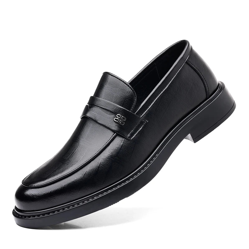 Male Shoes High Quality Fashion Men Business Shoes Italian Handmade Shoes Genuine Leather Loafers Slip-ons Men Casual Footwear
