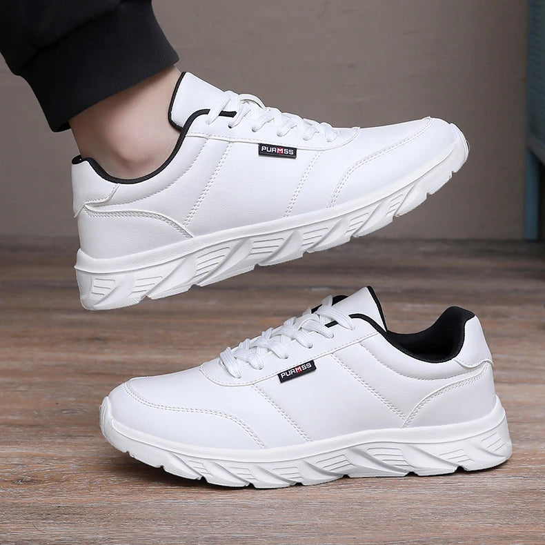 Men Sneakers Soft Sports Running Shoes New Casual Shoes for Men Solid Black White Walking Footwear Fitness jogging Men Shoes