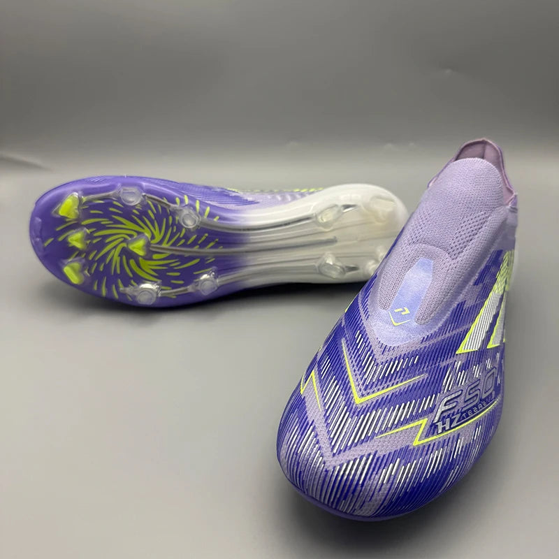 New Men Soccer Shoes Adult Futsal Sport Indoor Football Boots Cleats Non-Slip Boys Grass Ultralight Turf Comfortable Match