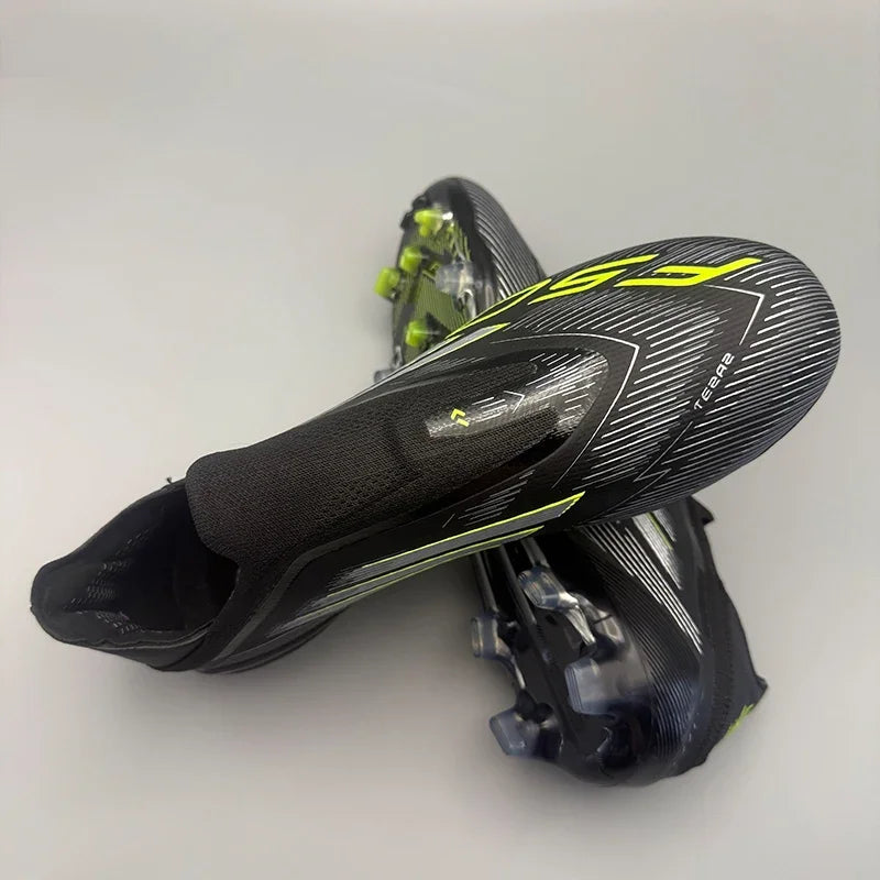 New Men Soccer Shoes Adult Futsal Sport Indoor Football Boots Cleats Non-Slip Boys Grass Ultralight Turf Comfortable Match