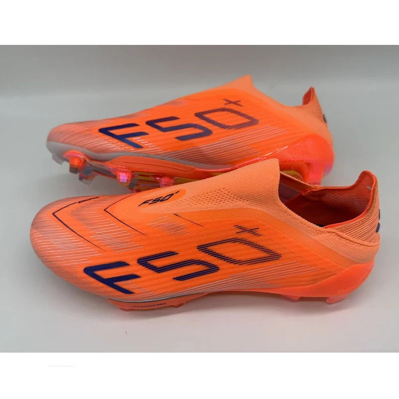 Soccer Shoes for Men Professional Football Shoes F50+ TF/FG Football Field Boots Comfortable Non-Slip Training Sneaker 39-45