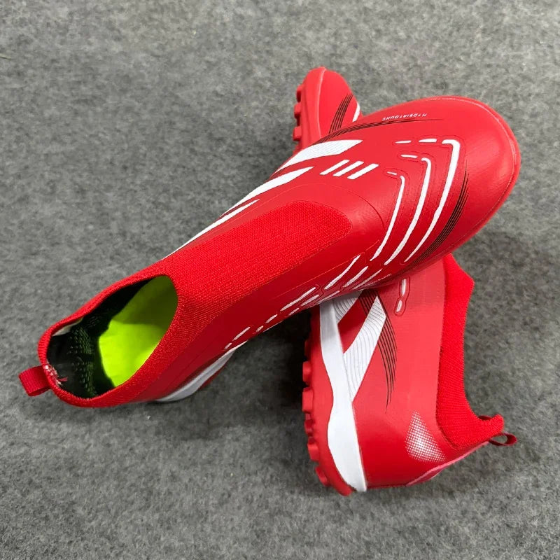 Man Soccer Shoes Original Football Boots for Men Studded Society Turf Indoor Training Cleats Non Slip Ultralight Kids Sneakers