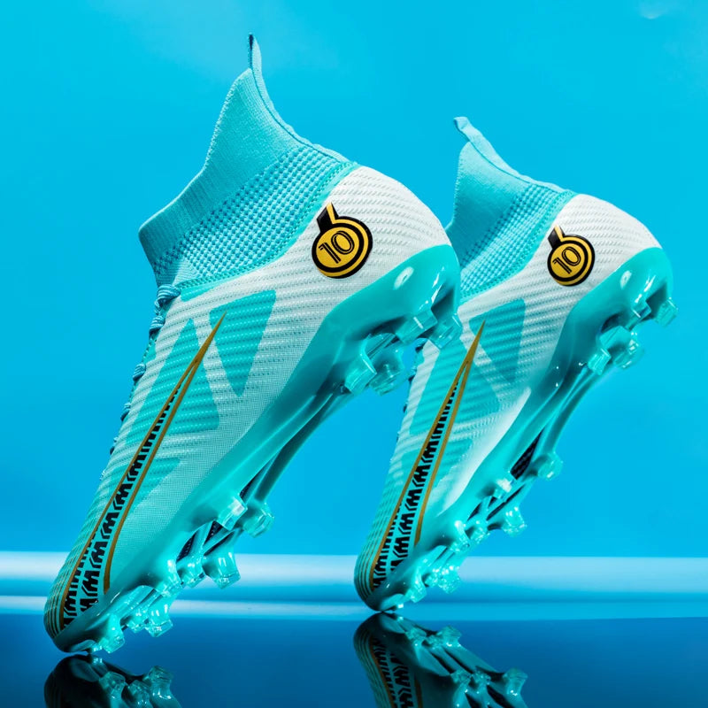 Men Soccer Shoes Kids Football Boots Women Professional Soccer Cleats Antiskid Chaussure Football TF/FG Outdoor Football Shoes