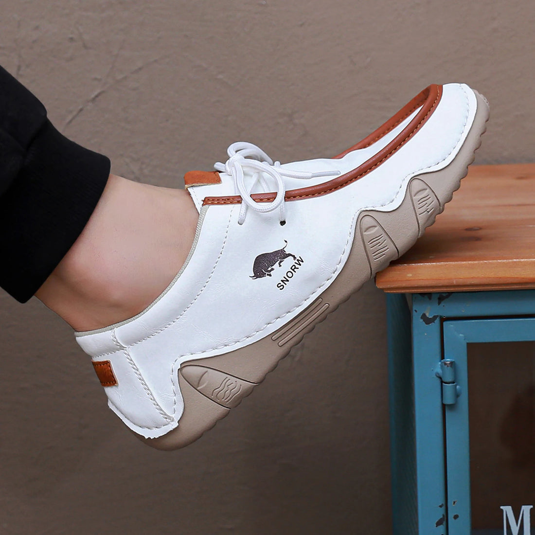 Shoes for Man Fashion Brand Loafers Soft Soled Comfortable Casual Walking Shoes Breathable Sports Tennis Outdoor Driving Shoes