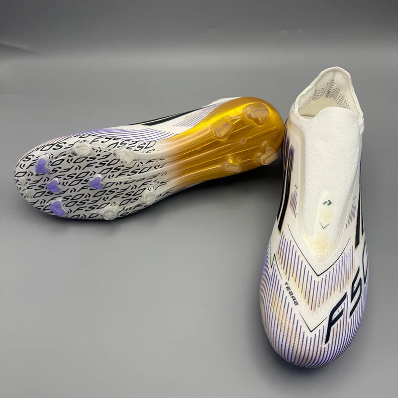 New Men Soccer Shoes Adult Futsal Sport Indoor Football Boots Cleats Non-Slip Boys Grass Ultralight Turf Comfortable Match