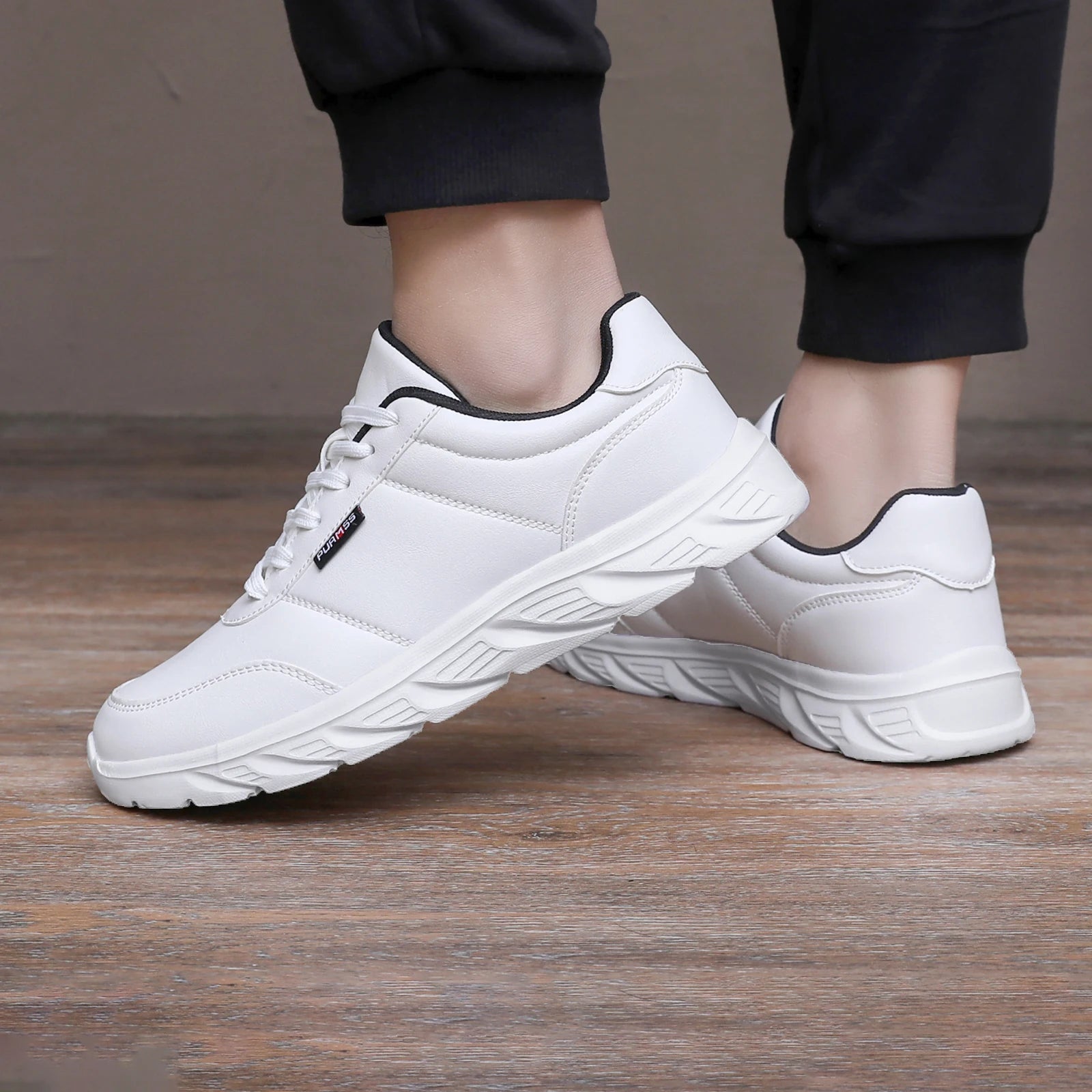 Men Sneakers Soft Sports Running Shoes New Casual Shoes for Men Solid Black White Walking Footwear Fitness jogging Men Shoes