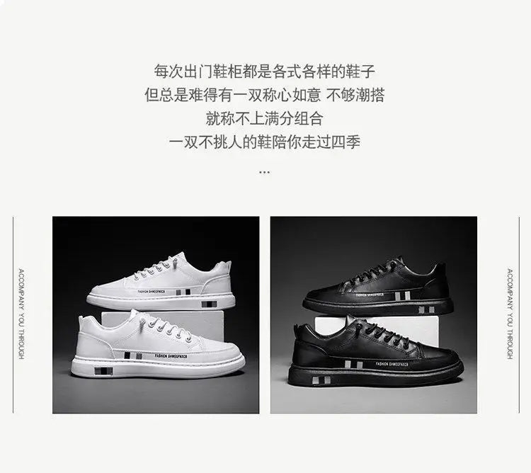 Sneakers for Men Casual Board Shoes Breathable and Wear-resistant Men Shoes Trendy Simple Vogue Male Sneakers Not Slip Men 2024