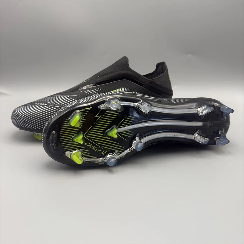 New Men Soccer Shoes Adult Futsal Sport Indoor Football Boots Cleats Non-Slip Boys Grass Ultralight Turf Comfortable Match