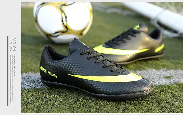 Soccer Shoes For Boys Girls Children'S Youth Broken Studs Flat Bottom For Training Sports Football Boots Cleats Shoes Low-Cut