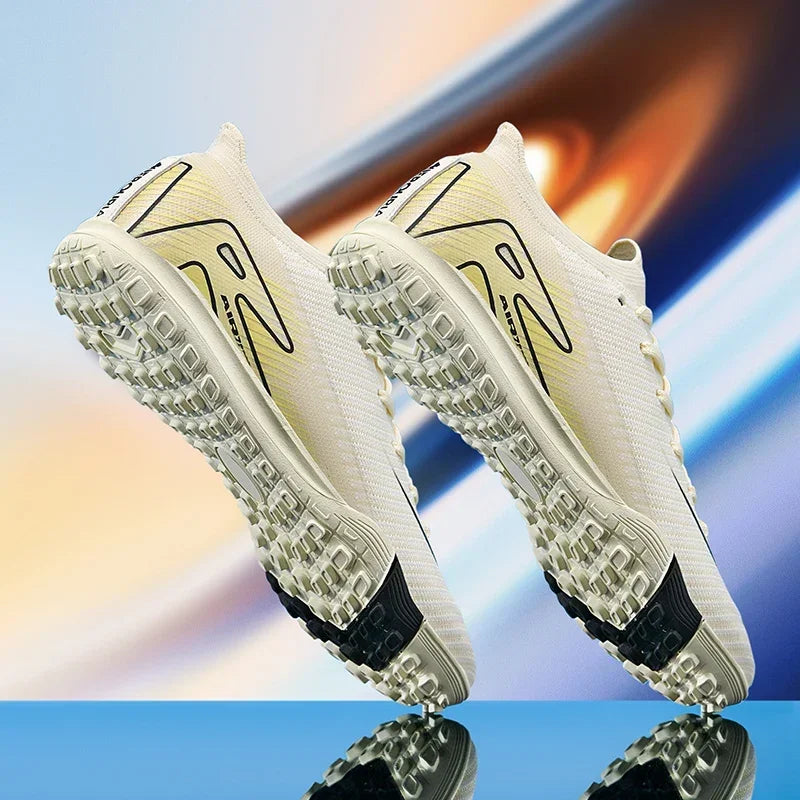 New Men Sport Soccer Shoes Training Boys Football Boots Outdoor Adult  Long Spikes Non Slip Cleats Breathable Match Comfortable