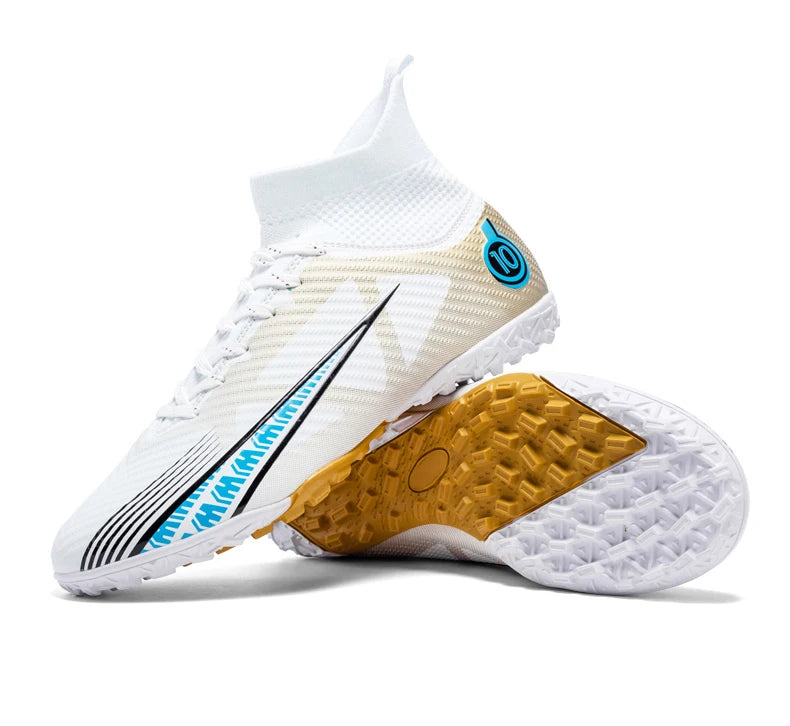 Men Soccer Shoes Kids Football Boots Women Professional Soccer Cleats Antiskid Chaussure Football TF/FG Outdoor Football Shoes