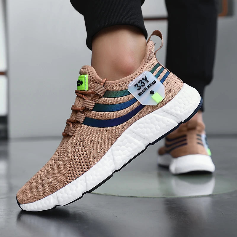 Sport Shoes for Men Luxury Brand Casuall Sneakers Shoes Summer Man Running Shoes Breathable Comfortable Fashion Walking Shoes