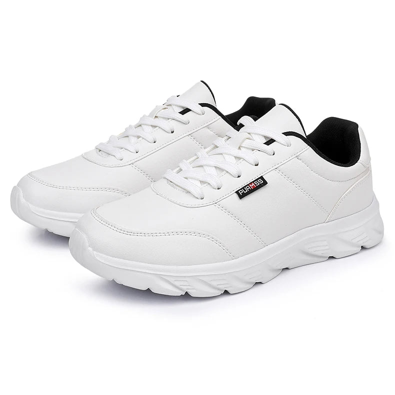 Men Sneakers Soft Sports Running Shoes New Casual Shoes for Men Solid Black White Walking Footwear Fitness jogging Men Shoes