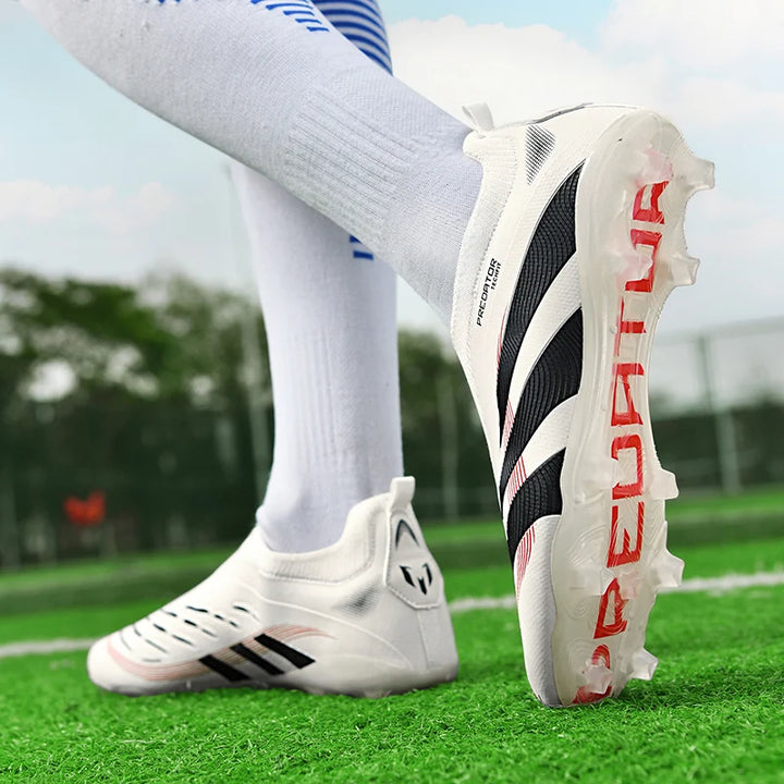 Man Soccer Shoes Original Football Boots for Men Studded Society Turf Indoor Training Cleats Non Slip Ultralight Kids Sneakers