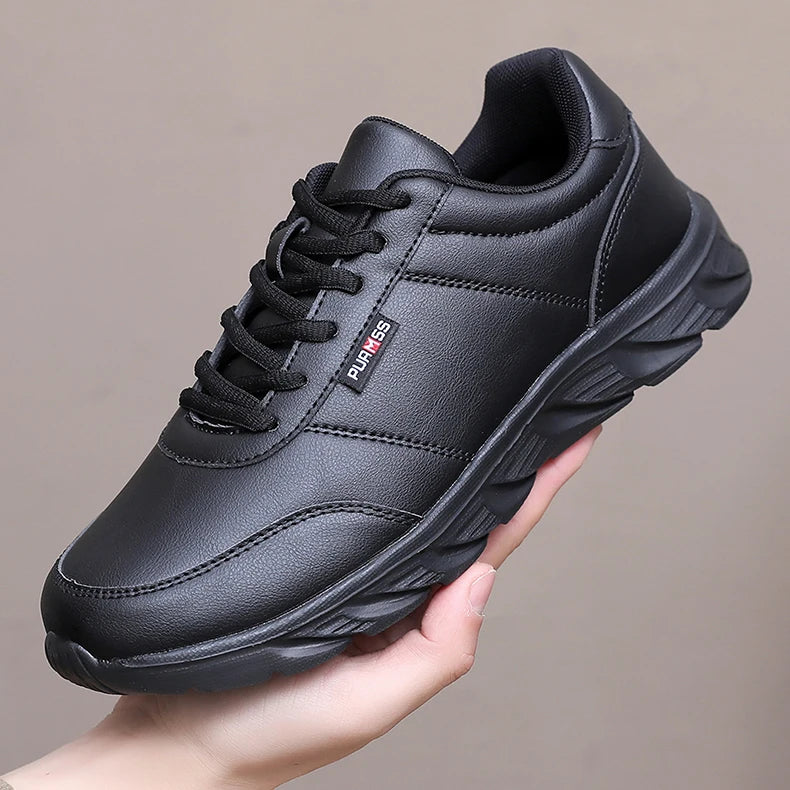 Men Sneakers Soft Sports Running Shoes New Casual Shoes for Men Solid Black White Walking Footwear Fitness jogging Men Shoes