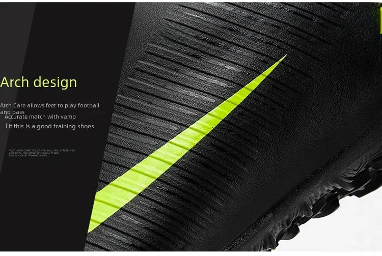 Soccer Shoes For Boys Girls Children'S Youth Broken Studs Flat Bottom For Training Sports Football Boots Cleats Shoes Low-Cut