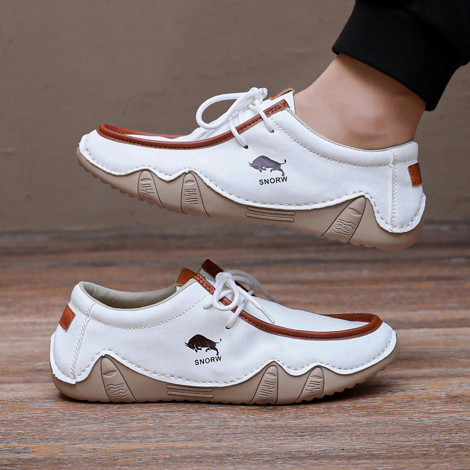 Shoes for Man Fashion Brand Loafers Soft Soled Comfortable Casual Walking Shoes Breathable Sports Tennis Outdoor Driving Shoes