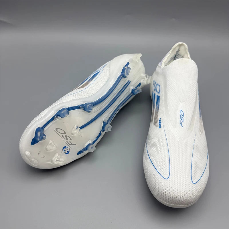 High Quality Mens Soccer Shoes TF/FG Training Football Sneakers Ultralight Non-Slip Turf Soccer Cleats Chuteira Campo