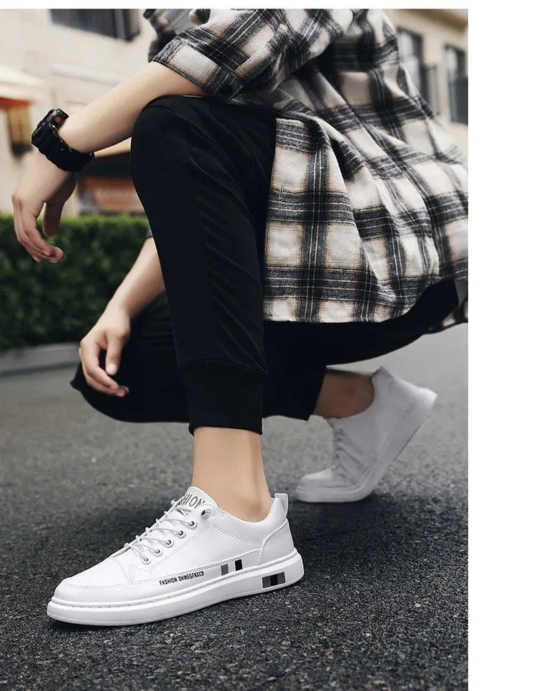 Sneakers for Men Casual Board Shoes Breathable and Wear-resistant Men Shoes Trendy Simple Vogue Male Sneakers Not Slip Men 2024