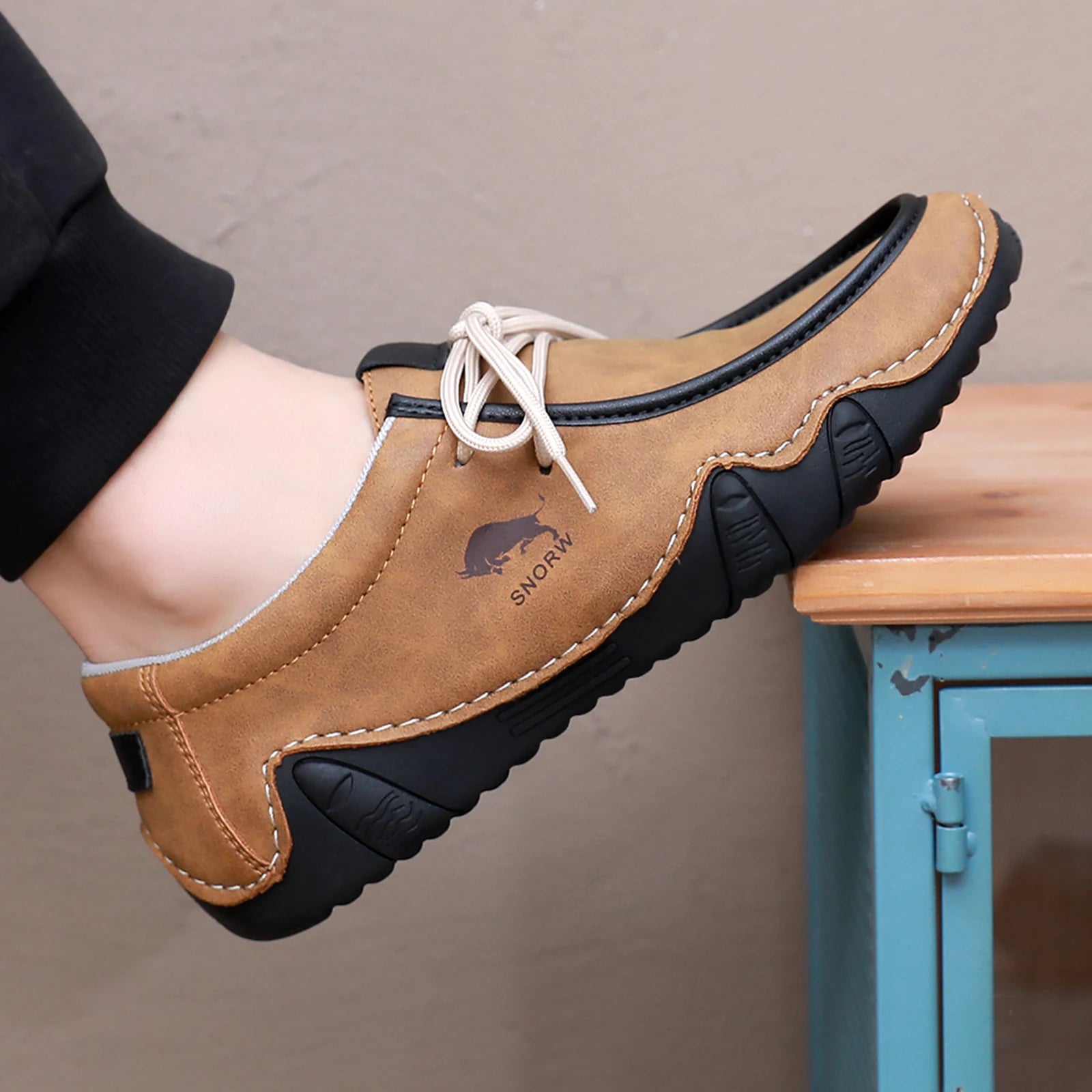 Shoes for Man Fashion Brand Loafers Soft Soled Comfortable Casual Walking Shoes Breathable Sports Tennis Outdoor Driving Shoes