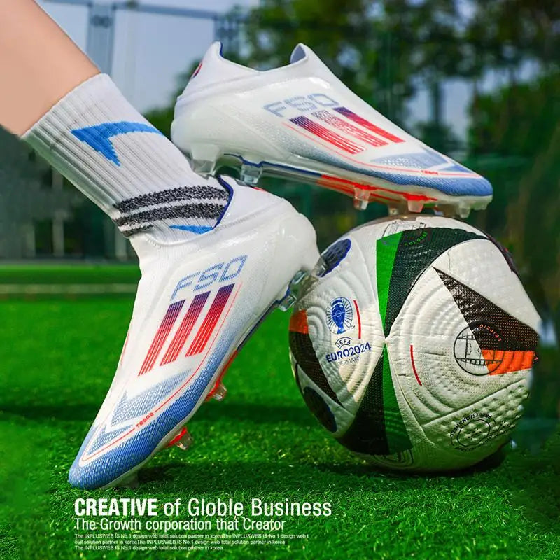Soccer Shoes New Arrival For Men And Women Suitable For Outdoor Sports Futsal Shoes With Belt