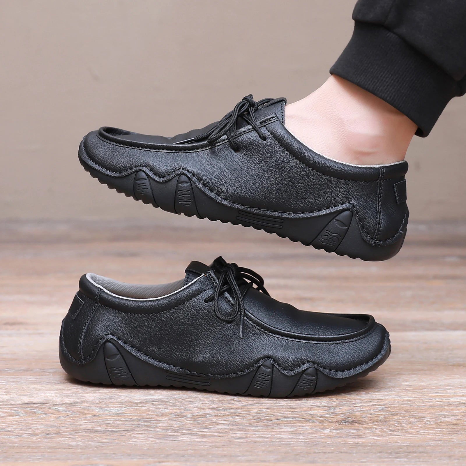 Shoes for Man Fashion Brand Loafers Soft Soled Comfortable Casual Walking Shoes Breathable Sports Tennis Outdoor Driving Shoes