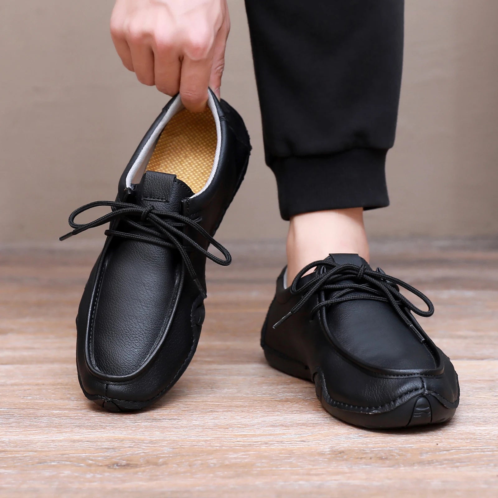 Shoes for Man Fashion Brand Loafers Soft Soled Comfortable Casual Walking Shoes Breathable Sports Tennis Outdoor Driving Shoes