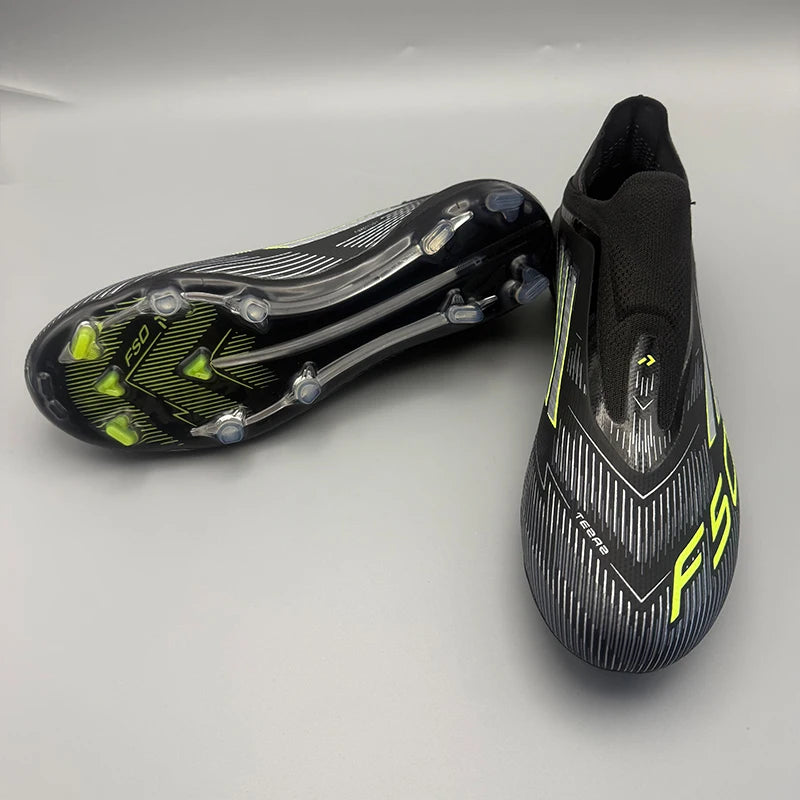 New Men Soccer Shoes Adult Futsal Sport Indoor Football Boots Cleats Non-Slip Boys Grass Ultralight Turf Comfortable Match