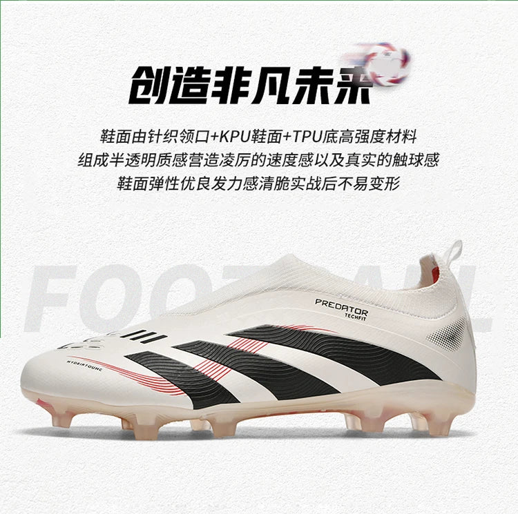 Man Soccer Shoes Original Football Boots for Men Studded Society Turf Indoor Training Cleats Non Slip Ultralight Kids Sneakers