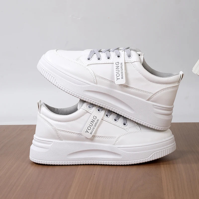 Super Comfortable White Sneakers for Women2025Spring and summer new versatile soft-soled sports sneakers casual shoes