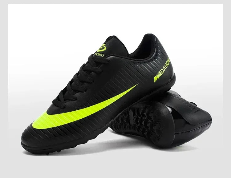 Soccer Shoes For Boys Girls Children'S Youth Broken Studs Flat Bottom For Training Sports Football Boots Cleats Shoes Low-Cut