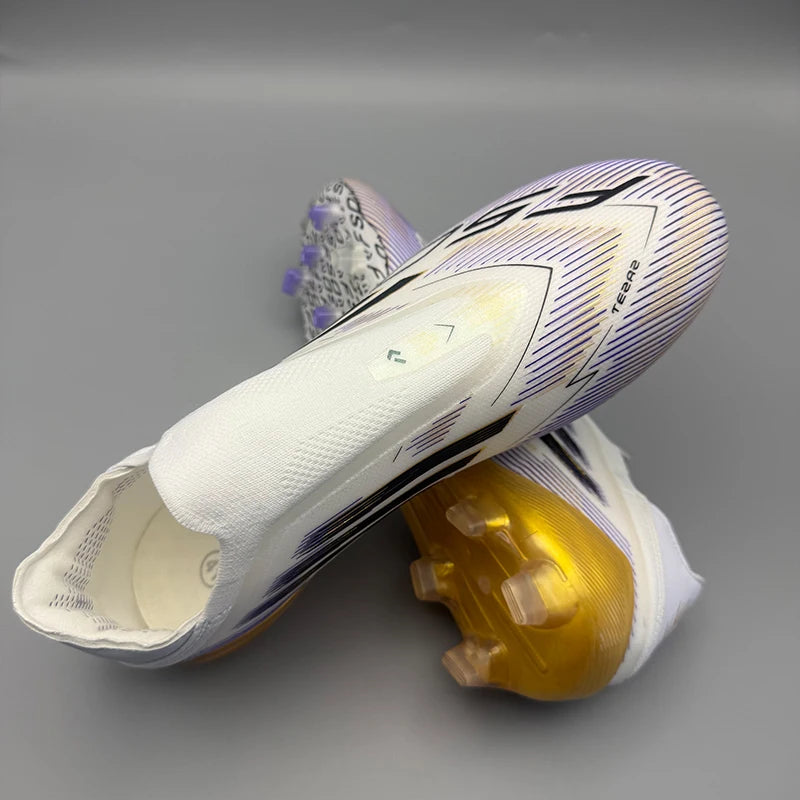 New Men Soccer Shoes Adult Futsal Sport Indoor Football Boots Cleats Non-Slip Boys Grass Ultralight Turf Comfortable Match