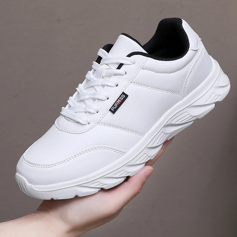 Men Sneakers Soft Sports Running Shoes New Casual Shoes for Men Solid Black White Walking Footwear Fitness jogging Men Shoes