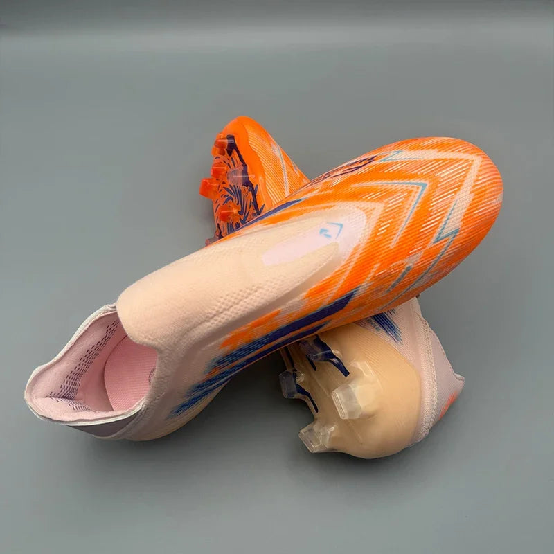 New Men Soccer Shoes Adult Futsal Sport Indoor Football Boots Cleats Non-Slip Boys Grass Ultralight Turf Comfortable Match