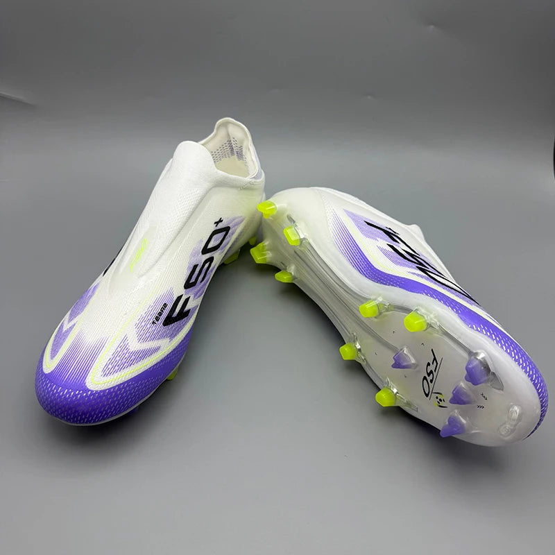 High Quality Mens Soccer Shoes TF/FG Training Football Sneakers Ultralight Non-Slip Turf Soccer Cleats Chuteira Campo