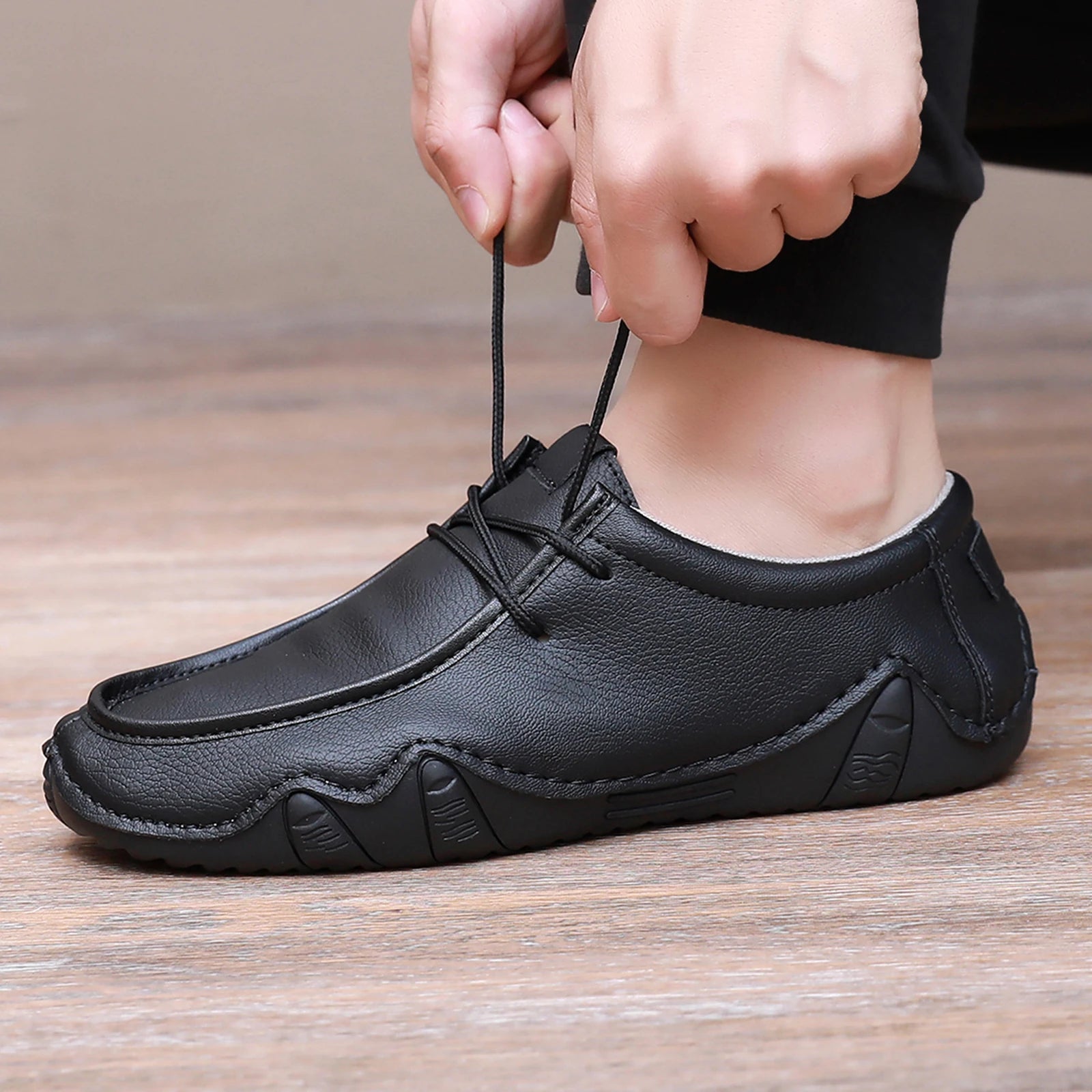 Shoes for Man Fashion Brand Loafers Soft Soled Comfortable Casual Walking Shoes Breathable Sports Tennis Outdoor Driving Shoes