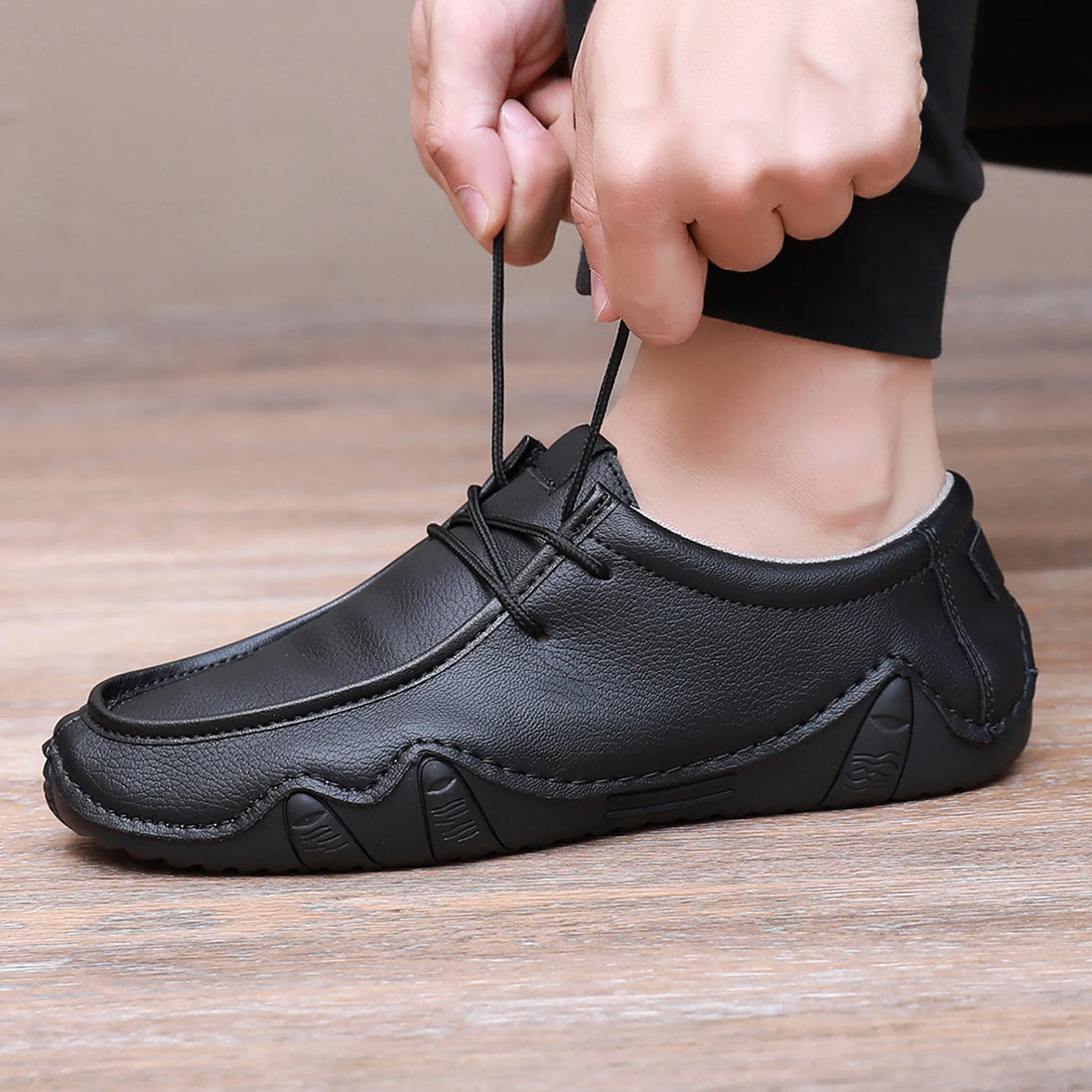Shoes for Man Fashion Brand Loafers Soft Soled Comfortable Casual Walking Shoes Breathable Sports Tennis Outdoor Driving Shoes
